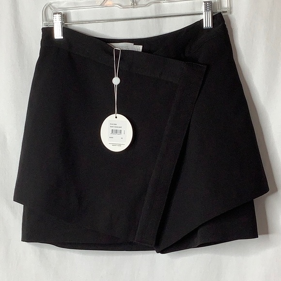 Finders Keepers Tear It Down Wrap Skirt Black Size XS - Picture 16 of 16